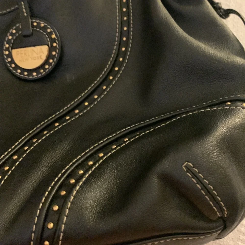 Perlina New York leather satchel - Picture 10 of 14